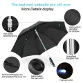 Double Layer Folding Portable Wine Bottle Umbrella with Bottle Cover for UV Protection & Rain For Girls Women. 