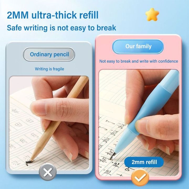 Pen%20Holding%20Posture%20Correction%20Automatic%20Pencil%202B%20Lead%200.5/0.7/0.9/2.0mm%20Mechanical%20Pencil%20Comes%20With%20Sharpener%20Movable%20Pencil%20-%20Image%205