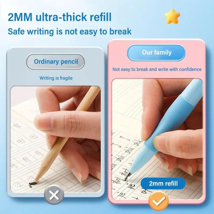 Pen%20Holding%20Posture%20Correction%20Automatic%20Pencil%202B%20Lead%200.5/0.7/0.9/2.0mm%20Mechanical%20Pencil%20Comes%20With%20Sharpener%20Movable%20Pencil%20-%20Image%205