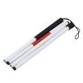 Visually Impaired Crutch Cane Blind alking Stick alker Aluminium Easy Folding. 