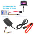 USB 2.0 to SATA PATA IDE Cable Hard Drive Adapter Kit for 2.5 3.5 inch SSD. 