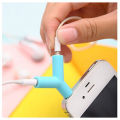 Double Jack Y shape Earphone Adapter Adapter Headphone Splitter Audio 3.5MM. 