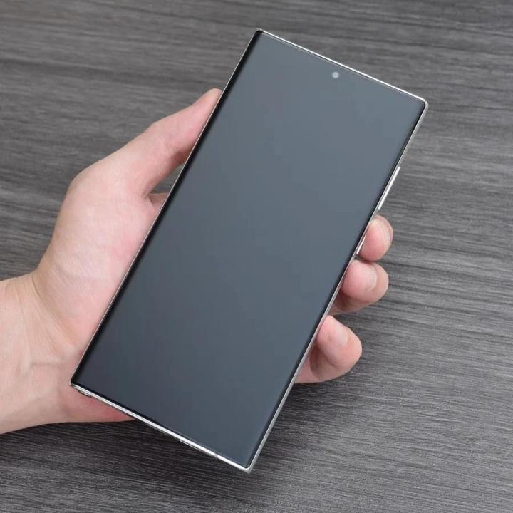 Matte%20Hydrogel%20Film%20For%20Samsung%20Galaxy%20S24%20S23%20S22%20S21%20S20%20Ultra%20Plus%20No%20Fingerprint%20Screen%20Protector%20Not%20Tempered%20Glass%20-%20Image%202