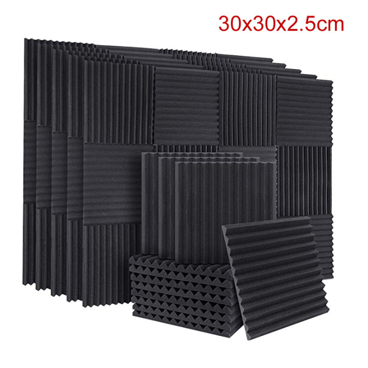 1pcs Acoustic Foam 0.98"x11.81"x11.81" Soundproofing Noise Insulation ...