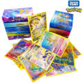 Pokemon 3D Colorful Card Pack Set Gold Silver Black Vmax Vstar GX Sliver Box Pikachu Carta Charizard German French Spanish Gifts. 