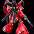 Bandai RG 1/144 Shazabi Sazabi Char Sazabi Gundam assembled model. 