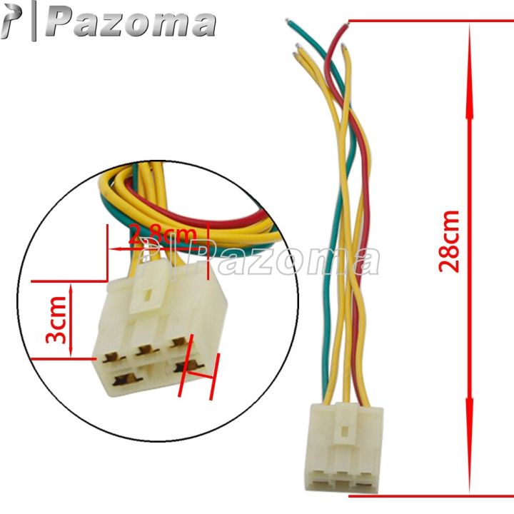 Motorcycle Voltage Regulator 5 Pin Cable Regulator Rectifier Plug Connector For Honda CBR CB VT 250 400 500 600 250 900 1100
