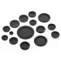20mm Rubber Sealing Ring Rubber Wire Hole Dust Covers Rubber Bush Ring Hole Blocker Dust Proof Outlet Protective Sleeve O-1-23-B-20 L. 