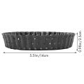4 Pack 5 Inch Round Perforated Pizza Baking Tray with Holes for Cakes. 