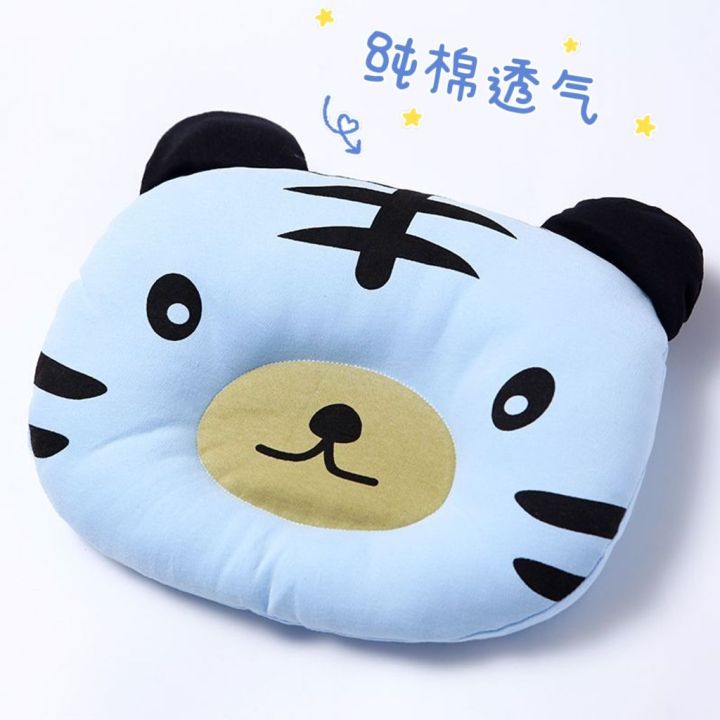 Newborn Baby Shape Pillow Cartoon Small Bugs Bunny Correct Head Shape Anti-Deviation Head Spring and Summer Four Seasons Universal Pure Cotton Pillow