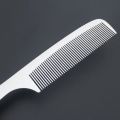 Barber Salon Hair Cutting Comb Ultra-Thin Stainless Steel Silver Metal Comb Barbershop Hairdressing Hair Cutting Tools Combs. 