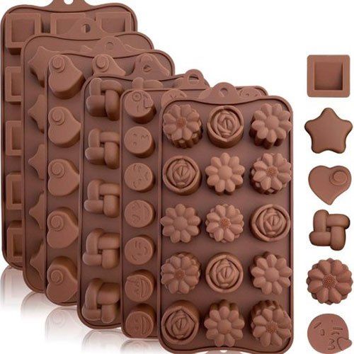 Silicone Chocolates Mould - Multi Designs Chocolate Mold by ZinZen