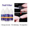 3g Fast Drying Nail Glue for False Nails Glitter Acrylic Nail Rhinestone Decoration Extension Glue Adhesive Nail Care Tool. 