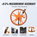 Measure Wheel, Distance Measuring Wheel, Wheel Measuring Tool, Rolling Measurement Wheel, Collapsible with Backpack,10 KM, 12’’ Diameter Wheel - Adapt to Various Roads - TOOLMAK. 