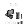 Fire Wolf Night Vision HD 1080P 4.3 Inch Display Siamese Scope Video Cameras Infrared illuminator Wildlife Observing Monocular. 
