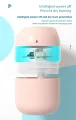 Portable Mini Humidifier, 220ml Small Cool Mist Humidifier, USB Personal Desktop Humidifier for Baby Bedroom Travel Office Home, Auto Shut-Off, 2 Mist Modes, Super Quiet. 