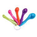 COD 5Pcs/Set Baby Measuring Spoons Colorful Plastic Measure Spoon Useful Sugar Cake Baking Spoon Kitchen Baking Measuring Tools. 