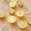 3D Embossed Wax Stamp Head Vintage Craft Stamp Head for Card DIY Wedding Invitation Gift Scrapbook Stamp. 