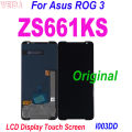 6.59 Original LCD For Asus ROG 3 ZS661KS LCD Display Touch Screen Digitizer Assembly For Asus ROG Phone 3 Strix ASUS_I003DD. 