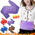 500ML & 1000ML 1750ML Liter Hot Water Bag Bottle. Certified For Pain Relief ,Period Pains .Menstrual Cramps. 