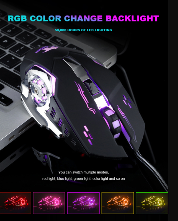 BAJEAL%20G8%20Professional%20RGB%20Wired&Wireless%20Gaming%20Mouse%20with%20Adjustable%20DPI,%203200DPI%20Optical%20Sensor%20-%20Image%203