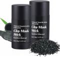 Bamboo Charcoal Clay Mask Stick Cleaning and Oil Control, Moisturizing and Brightening, Detoxifying Acne Remover Natural Paradise. 