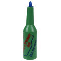 Flair Bartender Bartending Practice Bar b Bottle tail Shaker - Green. 