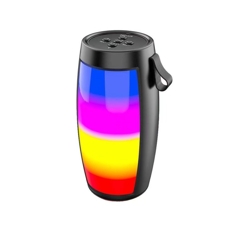 S ♥ Portable Bluetooth ZQS 1202 Colorful Light Change Speaker Bass ...