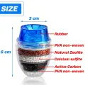 【WEJA】5 Layers Activated Carbon Water Purifier Kitchen Tap Filter Bathroom Faucet Filter Purification Tool for Home Use. 