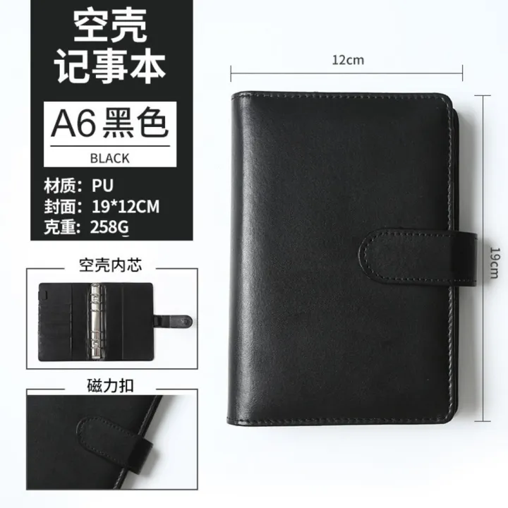 Budget%20Planner%20PU%20Leather%20A6%20Notebook%20Durable%206-hole%20design%20A6%20size%20Budget%20Planner%20Binder%20PU%20Leather%20Zipper%20Closure%206%20Hole%20Binder%20for%20Office%20School%20Personal%20finance%20Budgeting%20Business%20meetings%20-%20Image%209