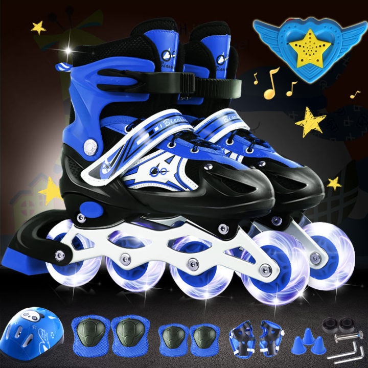 34610The%20Skating%20Shoes-Year-Old%20Children's%20Full%20Set%20Boys%20and%20Girls%20Inline%20Skates%20Roller%20Skates%20Roller%20Skates%20-%20Image%204