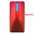 New For Xiaomi Redmi Note8 Note 8 Pro Battery Back Cover 3D Glass Panel For Redmi Note 8 Rear Door Housing Case Adhesive Replace. 