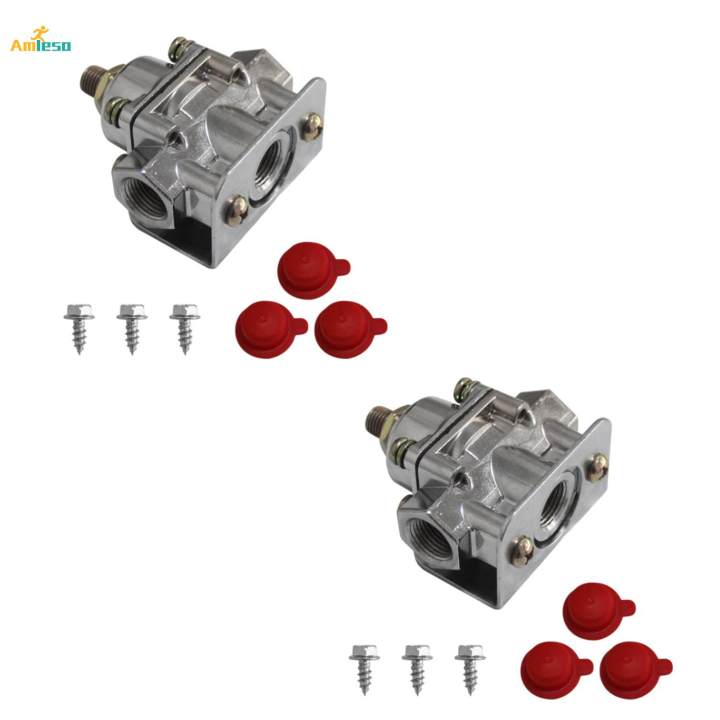Regolatore Bassa Pressione Carburante 1-4 PSI Per Carburatori Holley Quick Fuel - ANNX 12-804