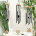 Antique Resonant 8 Tubes Wind Chime Bells Hanging Bed Home Yard Car Decor Gift. 