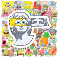 20/40/60PCS of SpongeBob Stickers Stickers for Laptop Luggage Skateboard kids. 