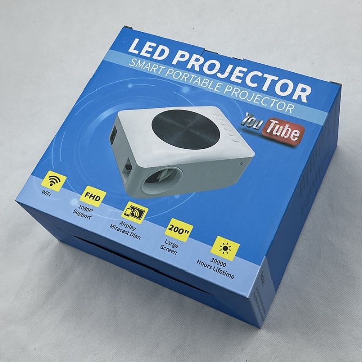 Y2%201280x720P%2080ANSI%20Mini%20LCD%20LED%20Smart%20Projector,%20Plug%20Tpye:UK%20Plug%20-%20Image%208