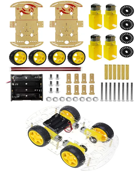 4WD%204%20Wheel%20Robotic%20Smart%20Car%20Chassis%20Kit%20Arduino%20Obstacle%20Avoiding%20Robot%20Car%20-%20Image%204