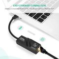 USB 3.0 Ethernet Adapter 10/100/1000 Mbps  USB to RJ45 Lan Network Card. 