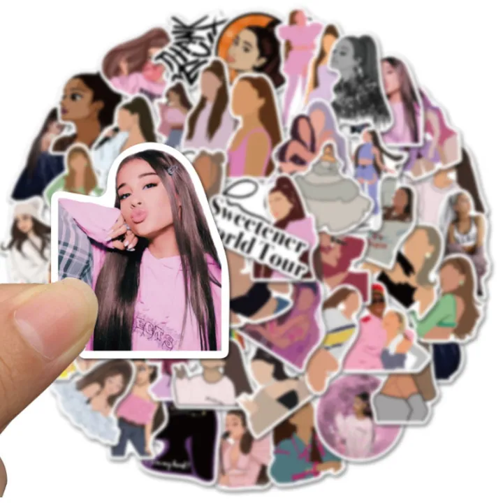 20/40/60PCS%20Singer%20Ariana%20Grande%20Stickers%20Stickers%20for%20Laptop%20Luggage%20Skateboard%20-%20Image%202