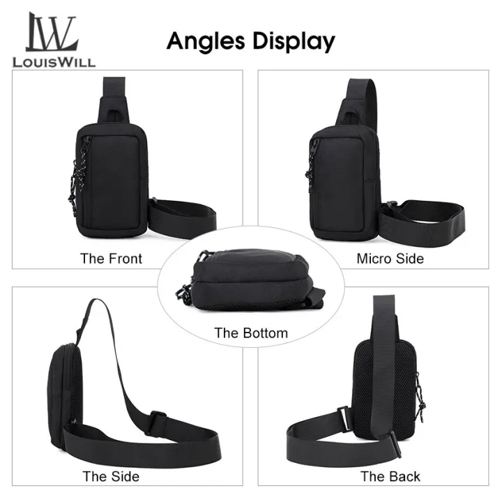 LouisWill%20Men's%20Bag%20Fashion%20Oxford%20Bag%20Mini%20Anti-Scratch%20Bag%20Wear-Resistant%20Diagonal%20Shoulder%20Bag%20Small%20Chest%20Bag%20Waterproof%20Crossbody%20Bag%20Unisex%20Small%20Chest%20Bag%20Mini%20Japanese%20Sport%20Fashion%20Sling%20Phone%20Bag%20-%20Image%208
