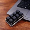HXSJ Portable Mini 8 Keys Keypad DIY Shortcut Keyboard Function Keyboard Programmable Mechanical Keyboard Sayodevice Gaming Keyboard. 