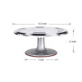 KOKKO Cake Stand, 12 Inch Rotating Cake Turntable With 3 Scrapers, Spatula, Cake Shovel, Baking Decorating Supplies For Baking Enthusiasts, Baking Course. 