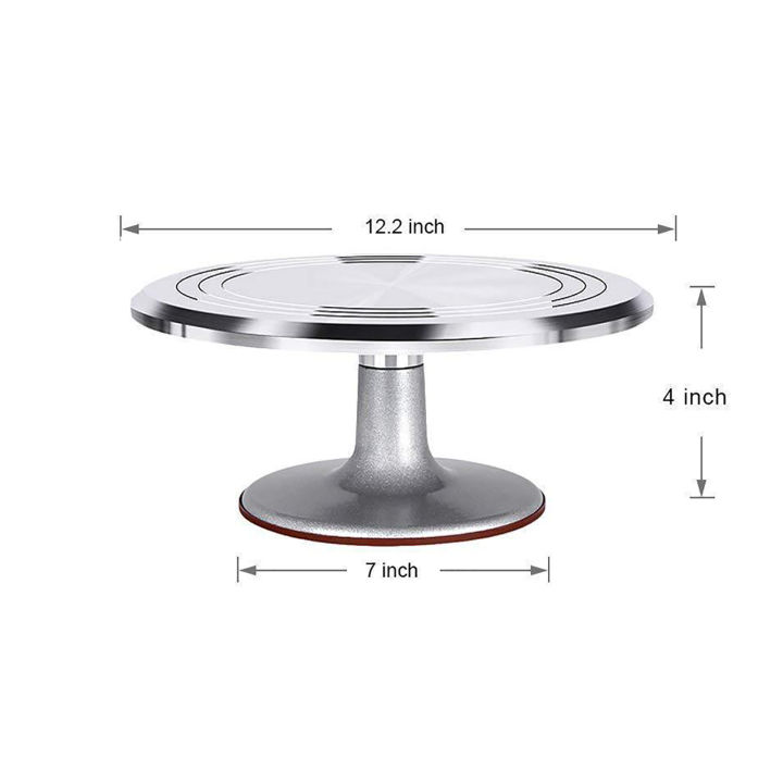 KOKKO%20Cake%20Stand,%2012%20Inch%20Rotating%20Cake%20Turntable%20With%203%20Scrapers,%20Spatula,%20Cake%20Shovel,%20Baking%20Decorating%20Supplies%20For%20Baking%20Enthusiasts,%20Baking%20Course%20-%20Image%204