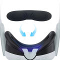 KOKKO Protective Cover Set Handle Controller Protective Caps VR Headset Skin Face Cover Lens Tempered Film Compatible For Meta Quest 3 VR Accessories. 