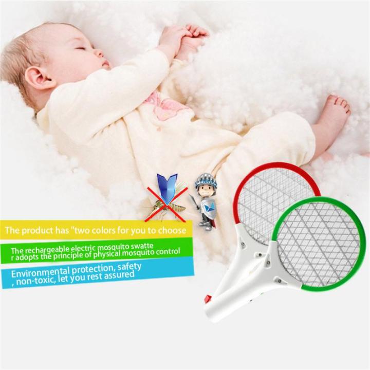 USB Car Mini Electric Mosquito Swatter Summer Mosquito Insect Racket ...