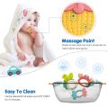 4/7 Pcs Rattle Baby Teething Toy Gift Pack - Handbell Baby Teether Set for 0m+ Infants Newborn Babies Toddlers Gift Set by ZinZen. 