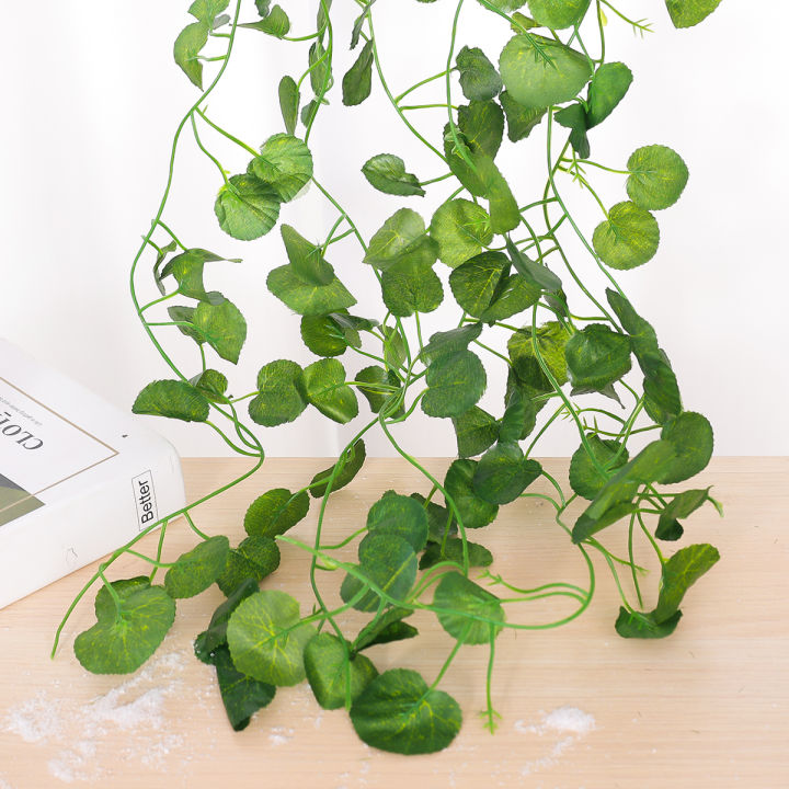 1/10%20Strings%20Green%20Artificial%20Lvy%20Hanging%20Vine%20Leaf%20Plant%20Leaves%20Garland%20Home%20Wall%20Decoration%20Foliage%20Hanging%20Plants%20-%20Image%202