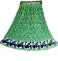 Women's Printed Pleated Midi Skirts in Multiple Designs. 
