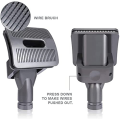 Pet Grooming Kit , Dog Brush Hair Vacuum Attachment Replacement Accessories Fit for Dyson V7/8/10/12/15, with Extension Hose and Trigger Lock. 