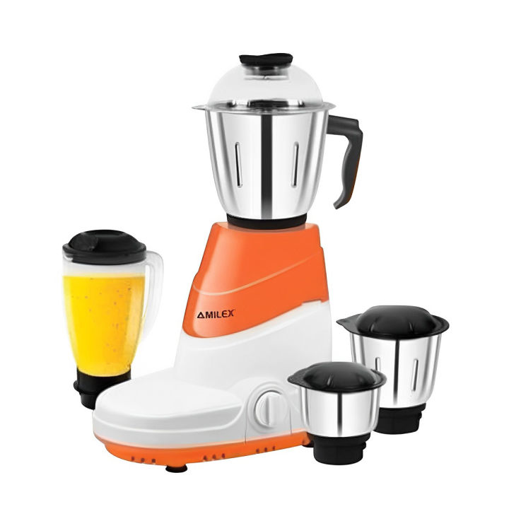 Indian High Grade Mixer Grinder 750 Watts 4 in 1 Stainless Steel Jar Set